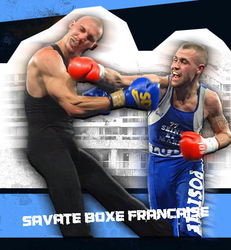 Boxe anglaise et 'savate' Boxe française